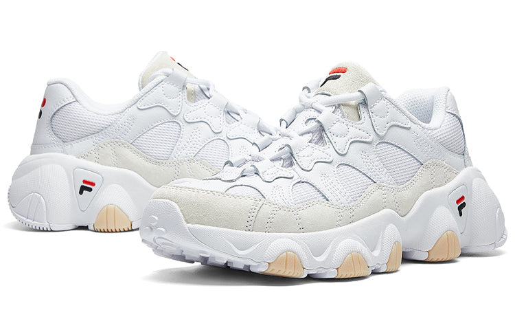 (WMNS) FILA Jagger low White/grey/yellow F12W011411AWT