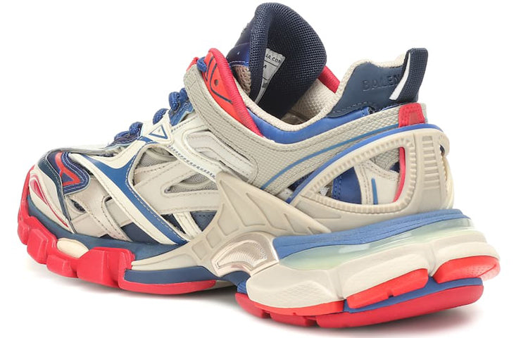 (WMNS) Balenciaga Track.2 Trainer 'Beige Blue Red' 568615W2GN28570