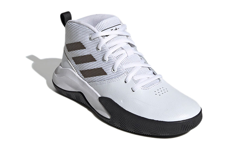 (GS) adidas Own The Game Wide K 'Cloud White' EF0310