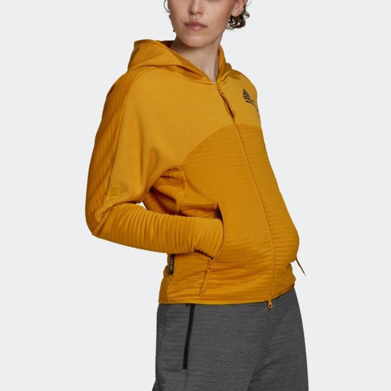 (WMNS) adidas Sports Jacket Gold Color FT6774
