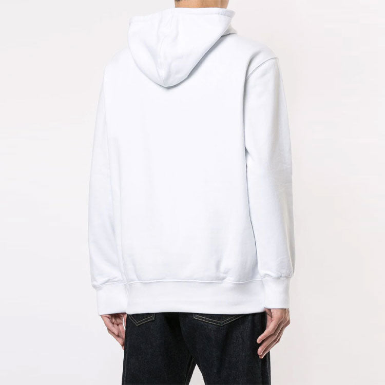 PALACE Fuji Hood White Chest Pattern Printing Unisex P18FW002