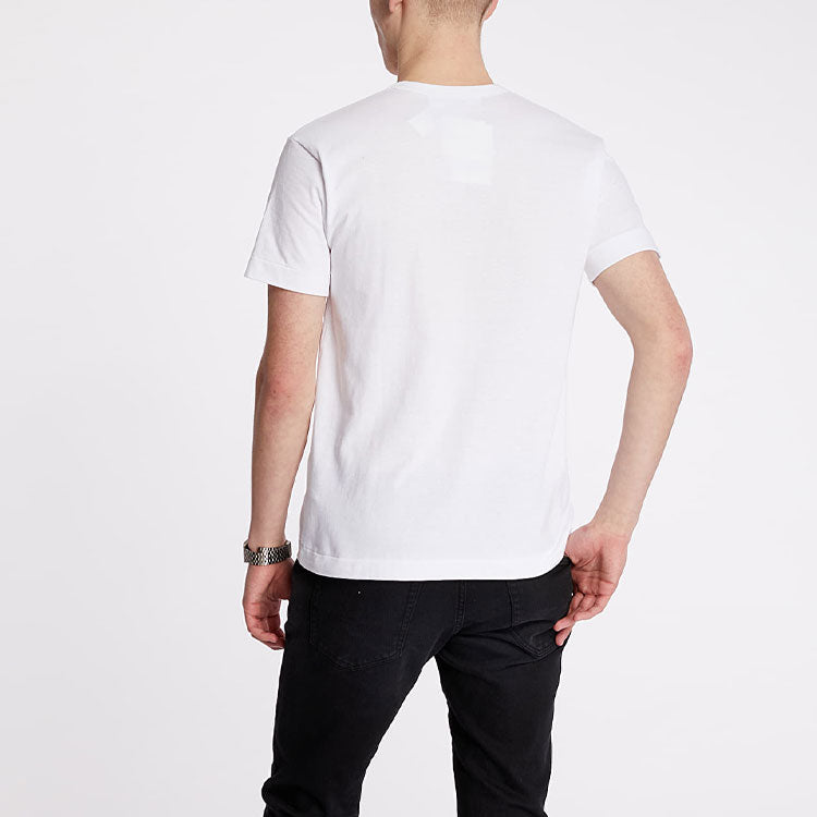 COMME des GARCONS PLAY Camouflage With Upside Down Heart Tee AZT248