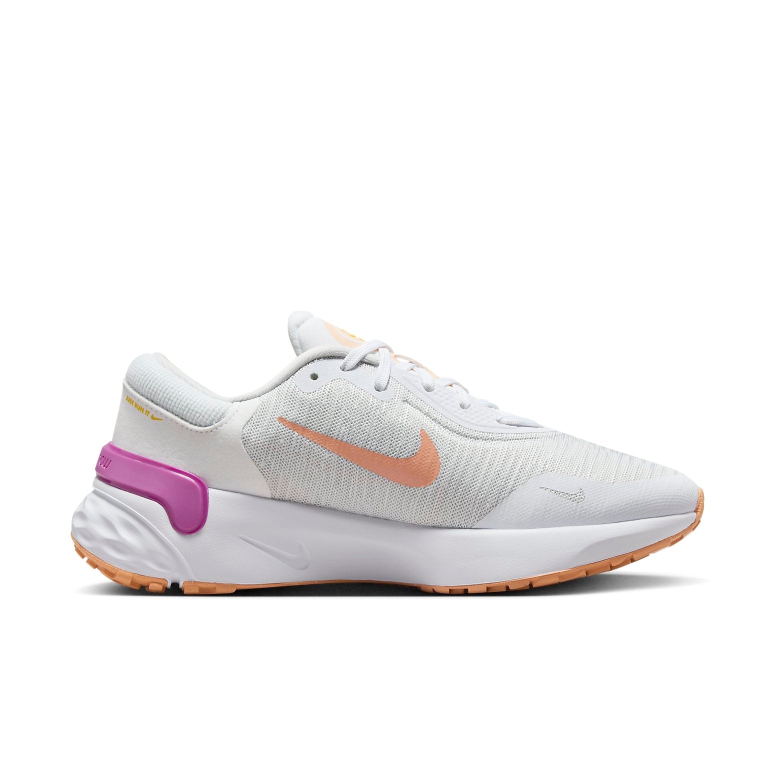(WMNS) Nike Renew Run 4 'White Purple Orange' DR2682-102