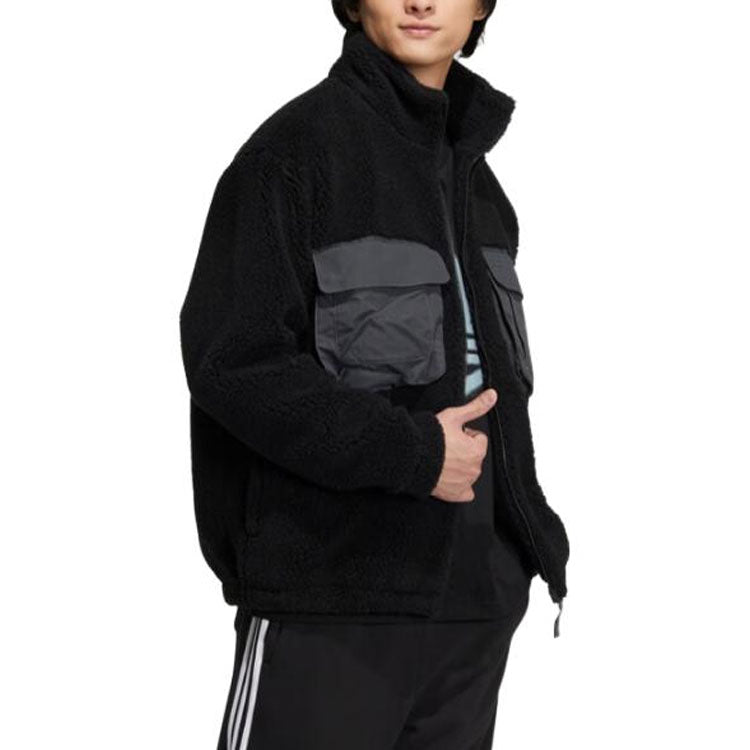 adidas WW Sherpa Jacket 'Black' IC8162