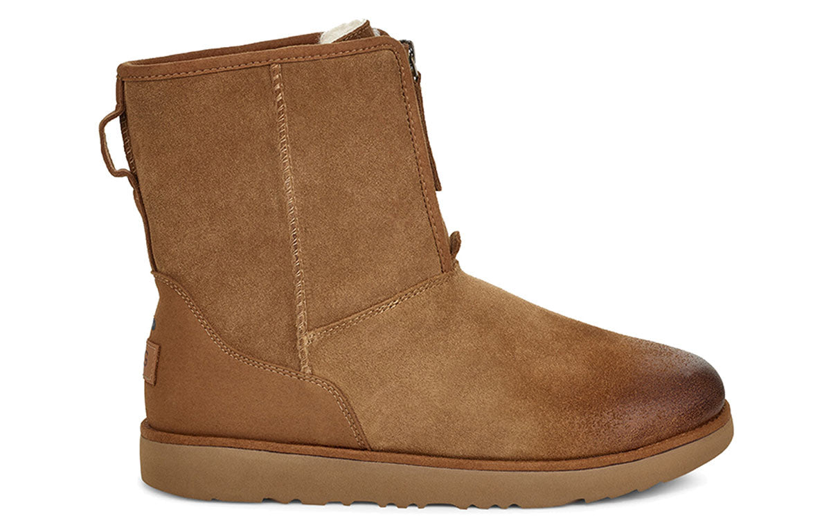 UGG Classic Short Front Zip Boot 'Chestnut' 1106438-CHE