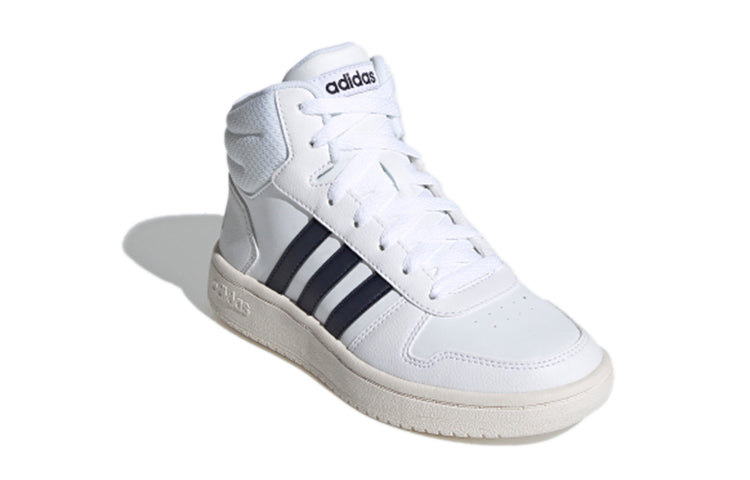 (PS) adidas Hoops 2.0 Mid J 'White Legend Ink' FY7700