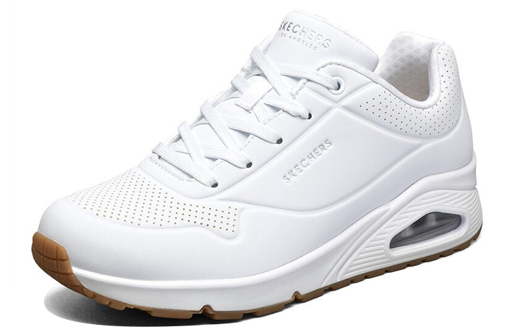 (WMNS) Skechers Uno Stand On Air 'White' 73690-WHT