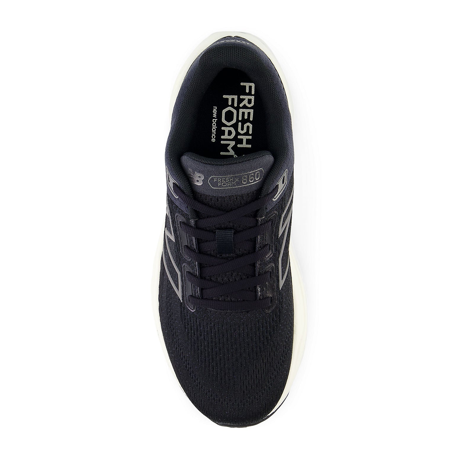 (WMNS) New Balance Fresh Foam Running Shoes 'Black White' W860A14