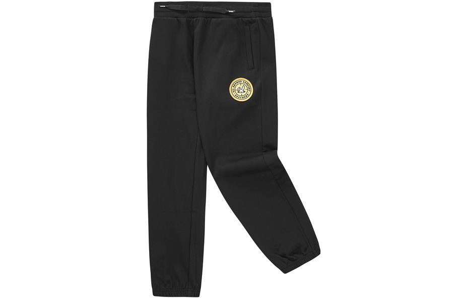 (GS) Skechers CNY Drawstring Retro Sports Pants 'Grey Black' L123B061