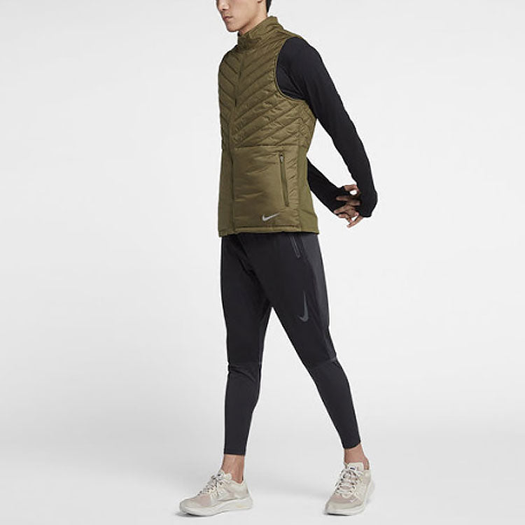 Nike MENS Sport Cotton Vest MilitaryGreen Army green AH0547-395