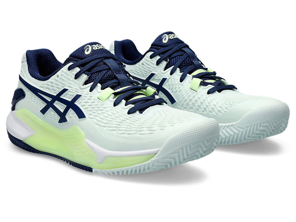 (WMNS) ASICS Gel-Resolution 9 Clay 'Green' 1042A224-301