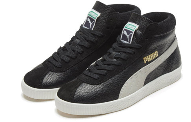PUMA Basket '68 Mid Trainers 'Black White' 369890-05