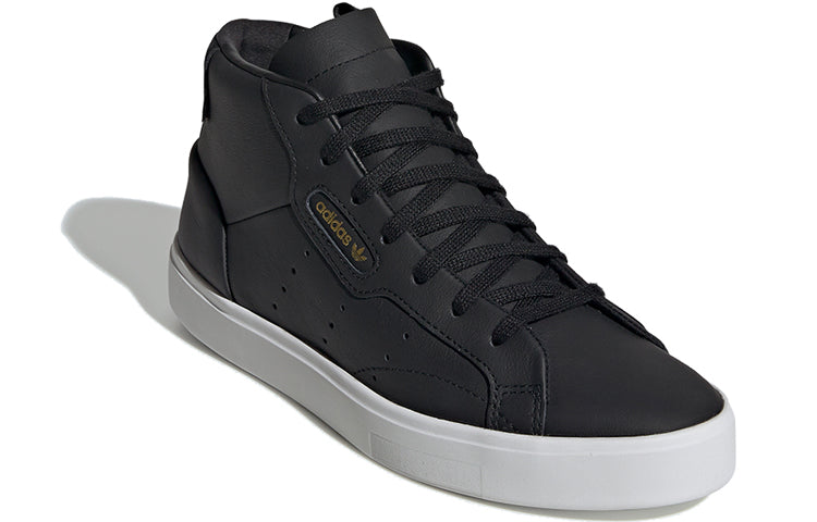 (WMNS) adidas Sleek Mid 'Core Black' EE4727