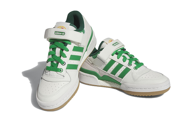 (GS) adidas Originals FORUM Low 'White Green' IF2680