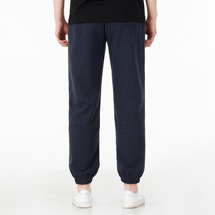 PUMA Logo Downtown Sweatpants 'Navy Blue' 535378-43