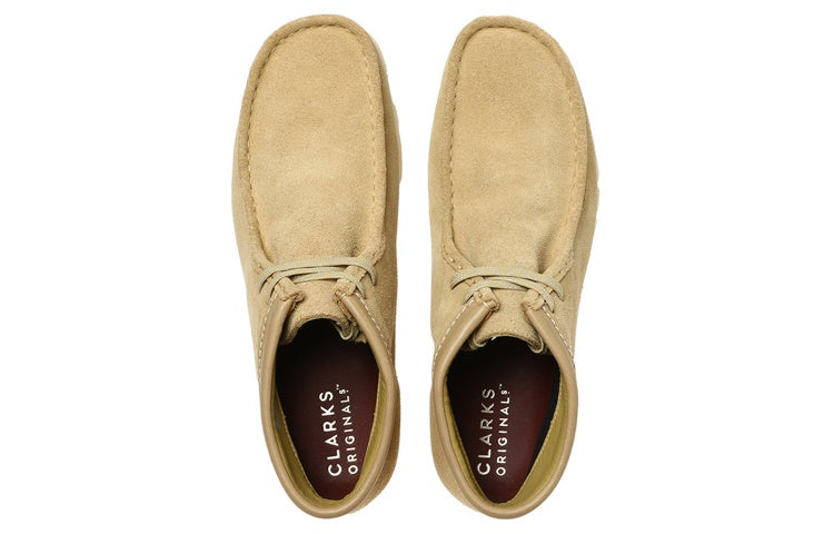 Clarks Wallabee Boots GTX Suede 'Maple' 26168545