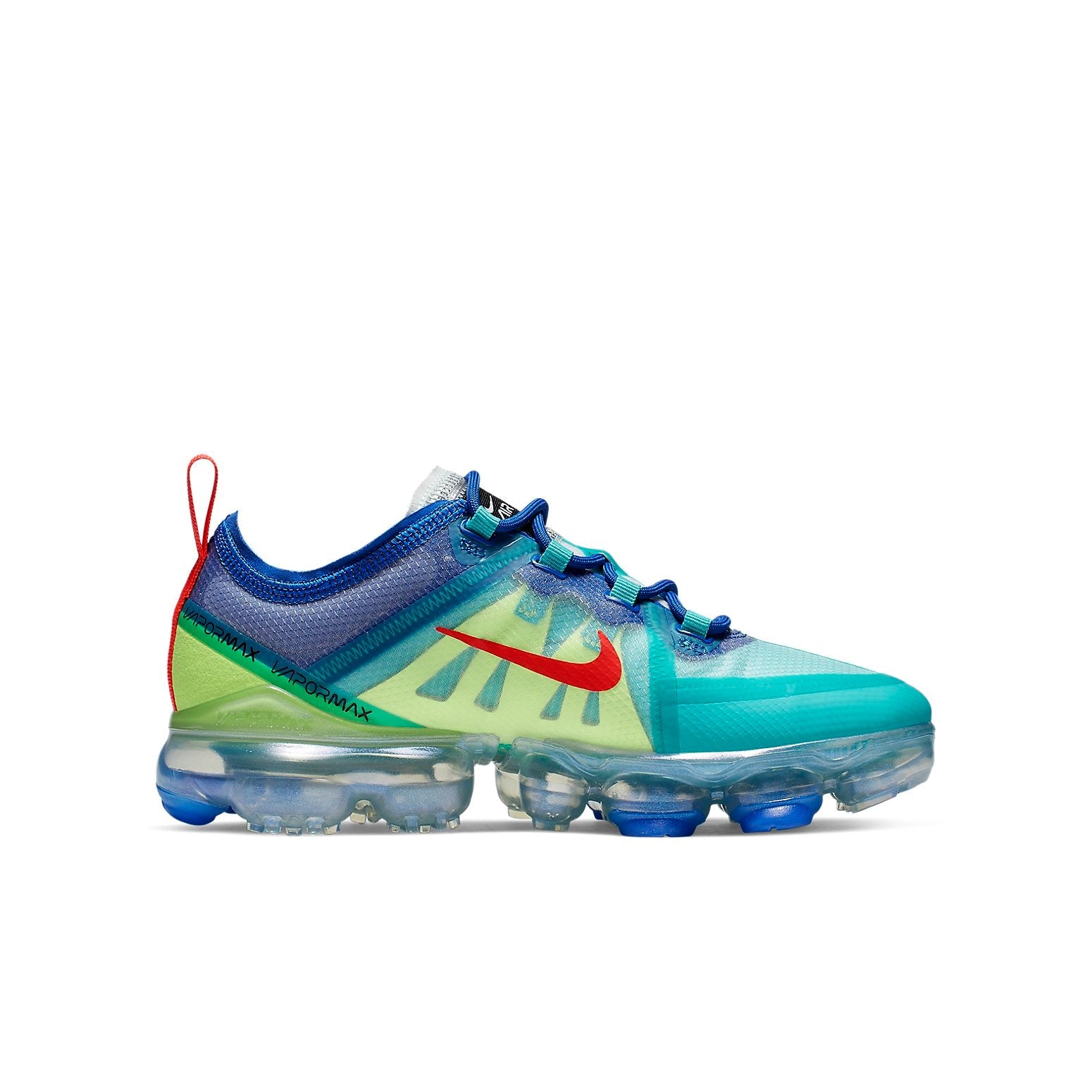 (GS) Nike Air VaporMax 2019 'Blue Jade Volt' AJ2616-401