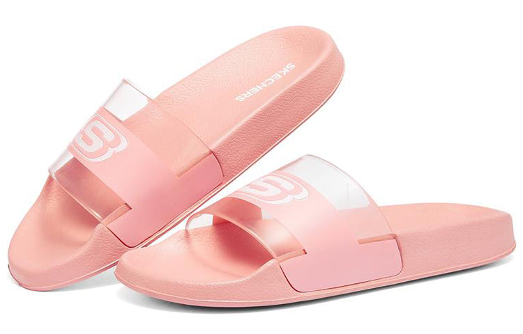 (WMNS) Skechers Side Lines 2 Casual Slippers Pink 8730045-PNK