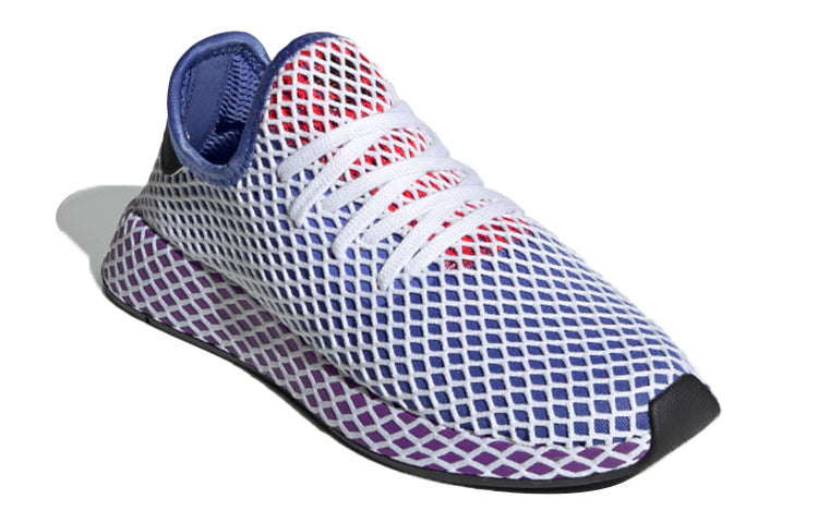 (WMNS) adidas originals Deerupt Runner Blue/Purple CG6095