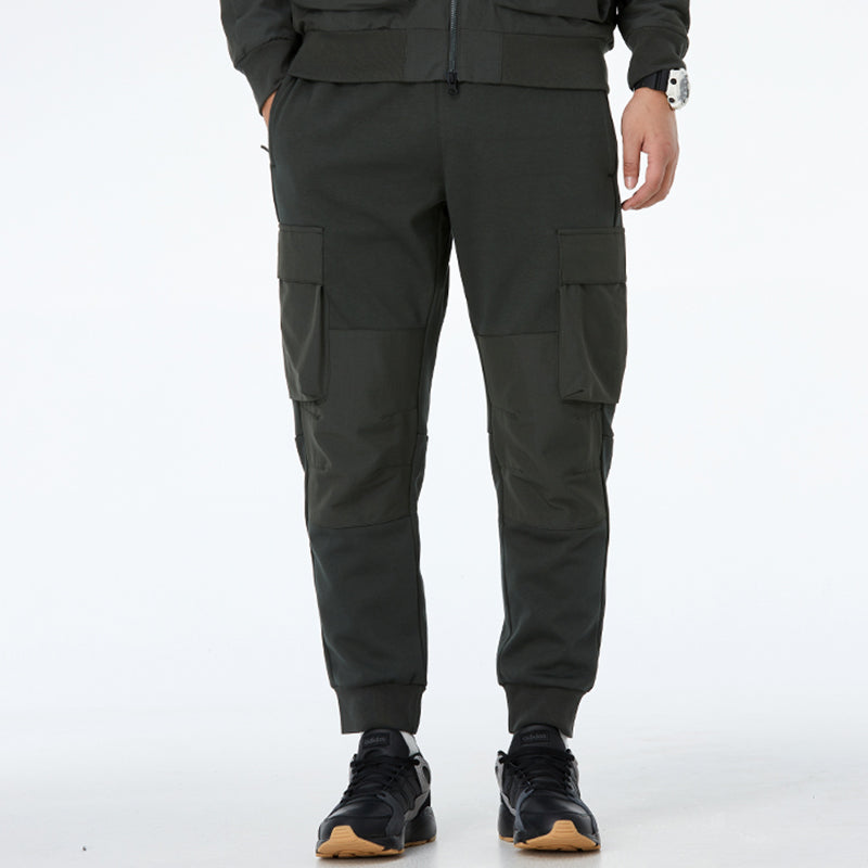 adidas Th Pnt Fab Fleece Stay Warm Casual Bundle Feet Sports Pants Gray GR6951