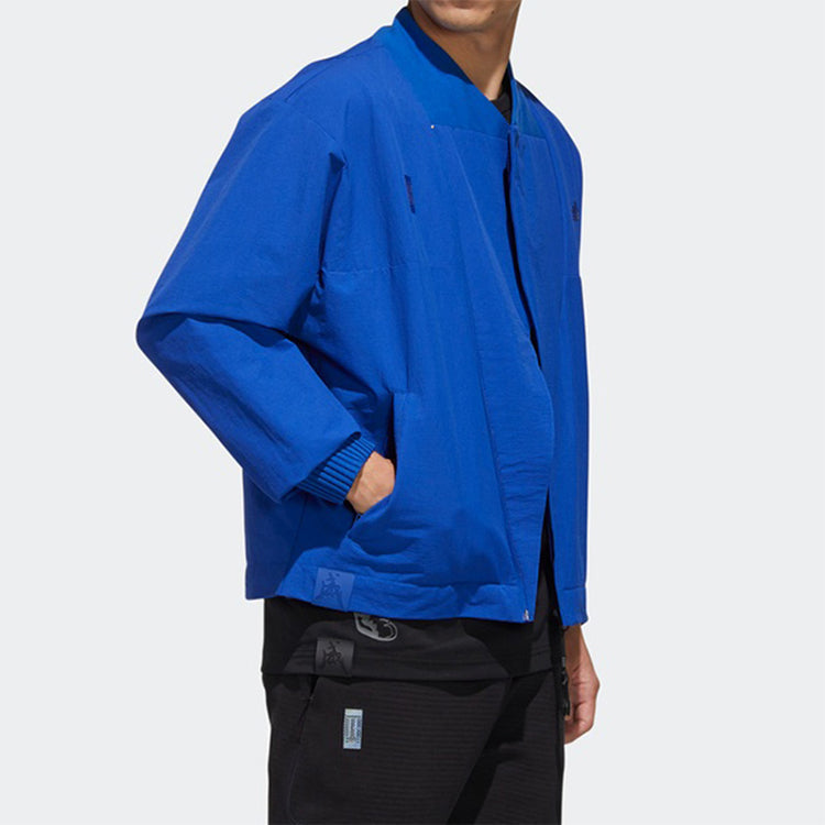 adidas WJ JKT Bomb Sports Stylish Jacket Blue GL0404