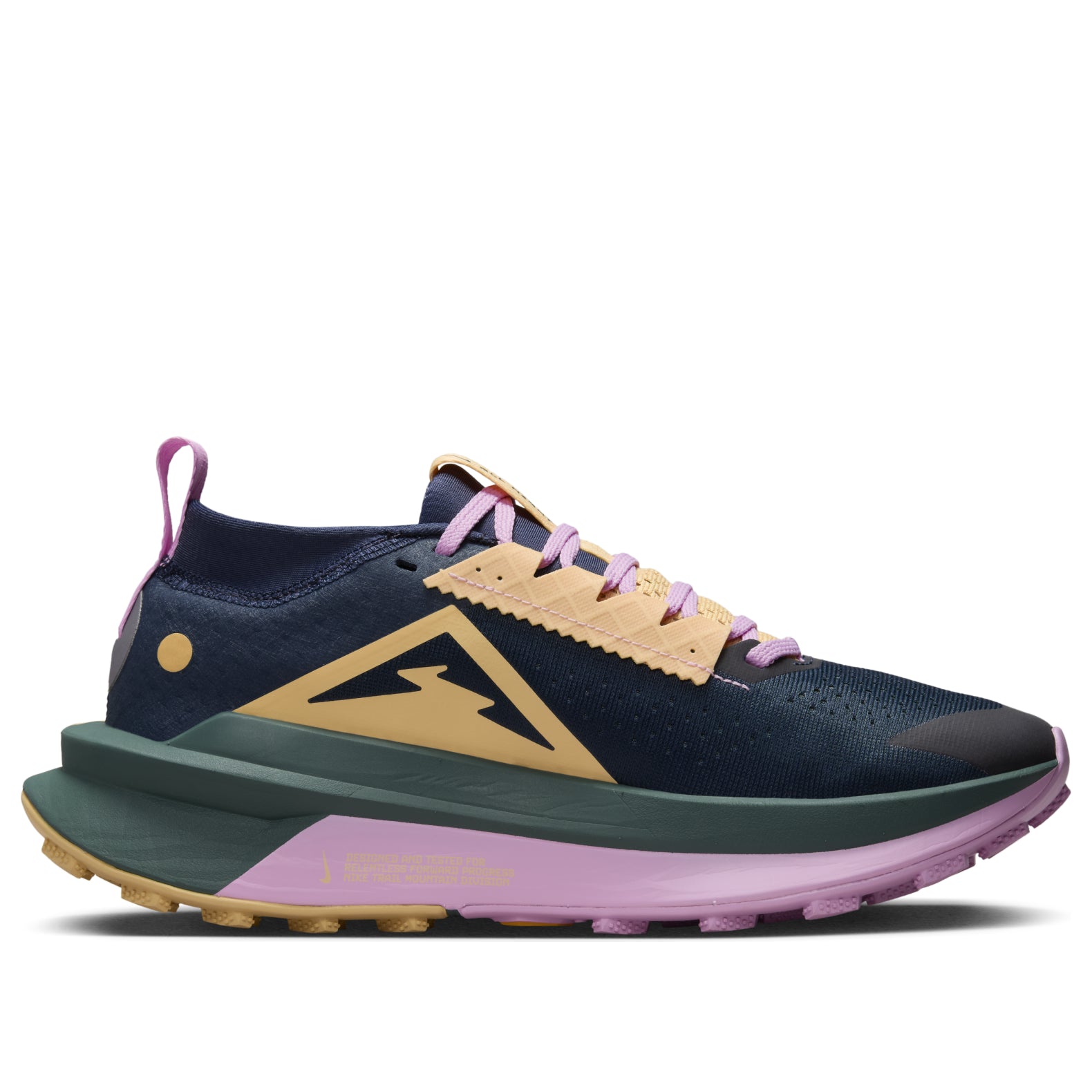 (WMNS) Nike ZoomX Zegama 2 'Navy Celestial Gold Vintage Green' FD5191-401
