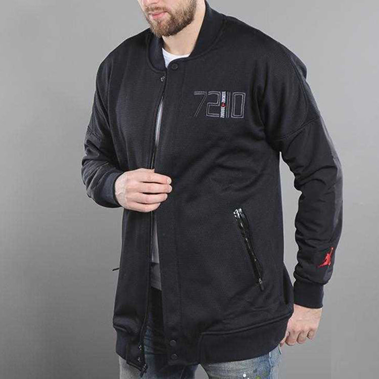Men's Air Jordan Casual Sports Black Jacket 777497-010