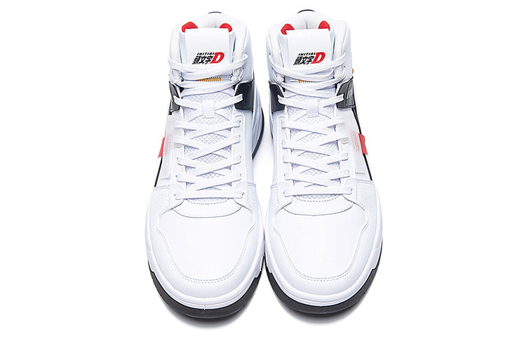 361 Degrees x D Casual Sport Shoes 'White Black Red' 572046624A-5