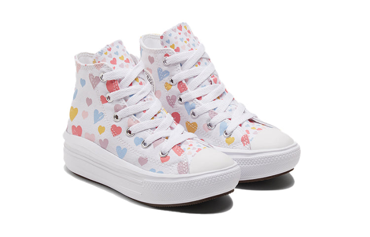 (PS) Converse Chuck Taylor All Star Move High 'Always On Hearts' 371590C