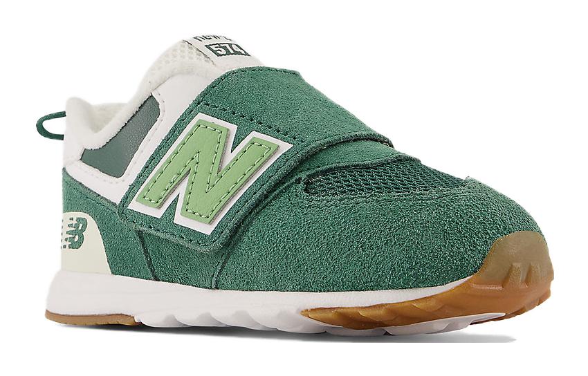 New Balance 574 New-B Hook &amp; Loop Toddler 'NB Athletics - Nightwatch Green' NW574CO1