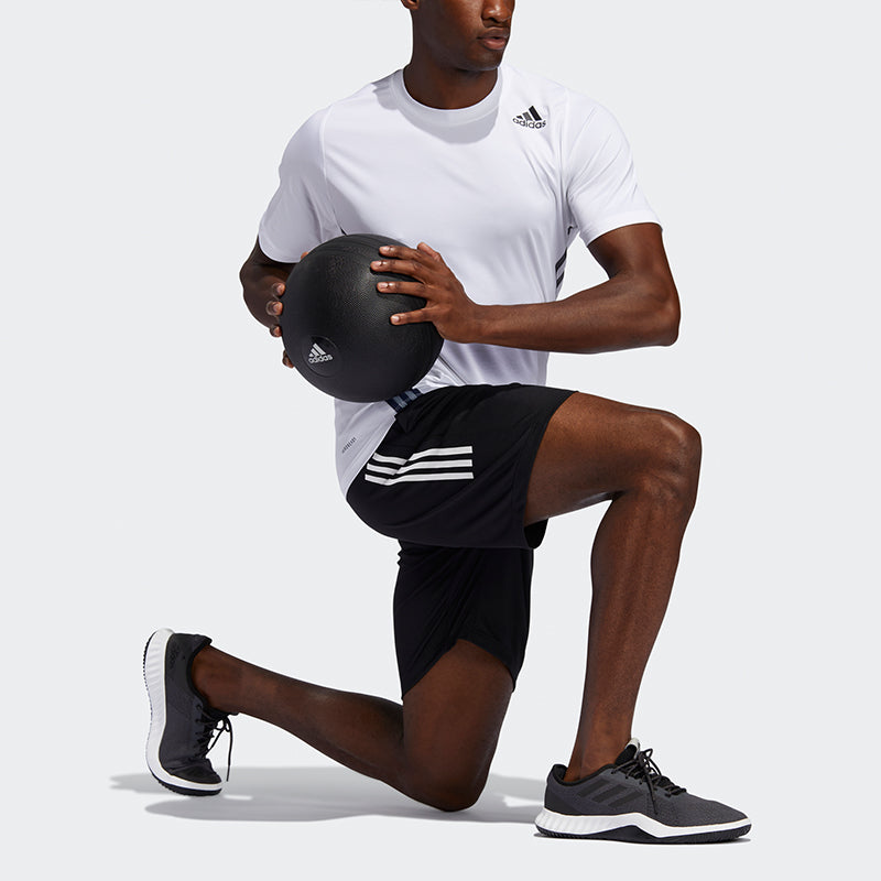 adidas 3S Kn Sho Running Gym Training Sports Shorts Japan Black FM2107