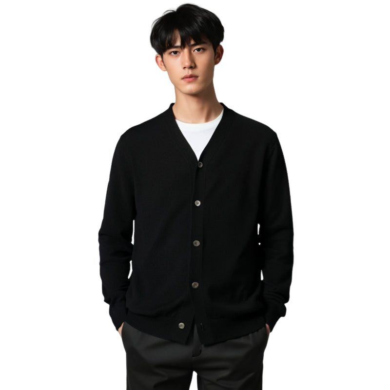 COMME des GARCONS PLAY FW25 x Invader Double Pixel Heart Cardigan 'Black' AZ-N088-051-1