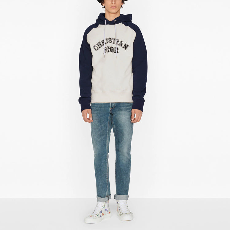 DIOR x PETER DOIG FW21 Logo Long-Sleeved Men's Grey 193J647A0687-C580