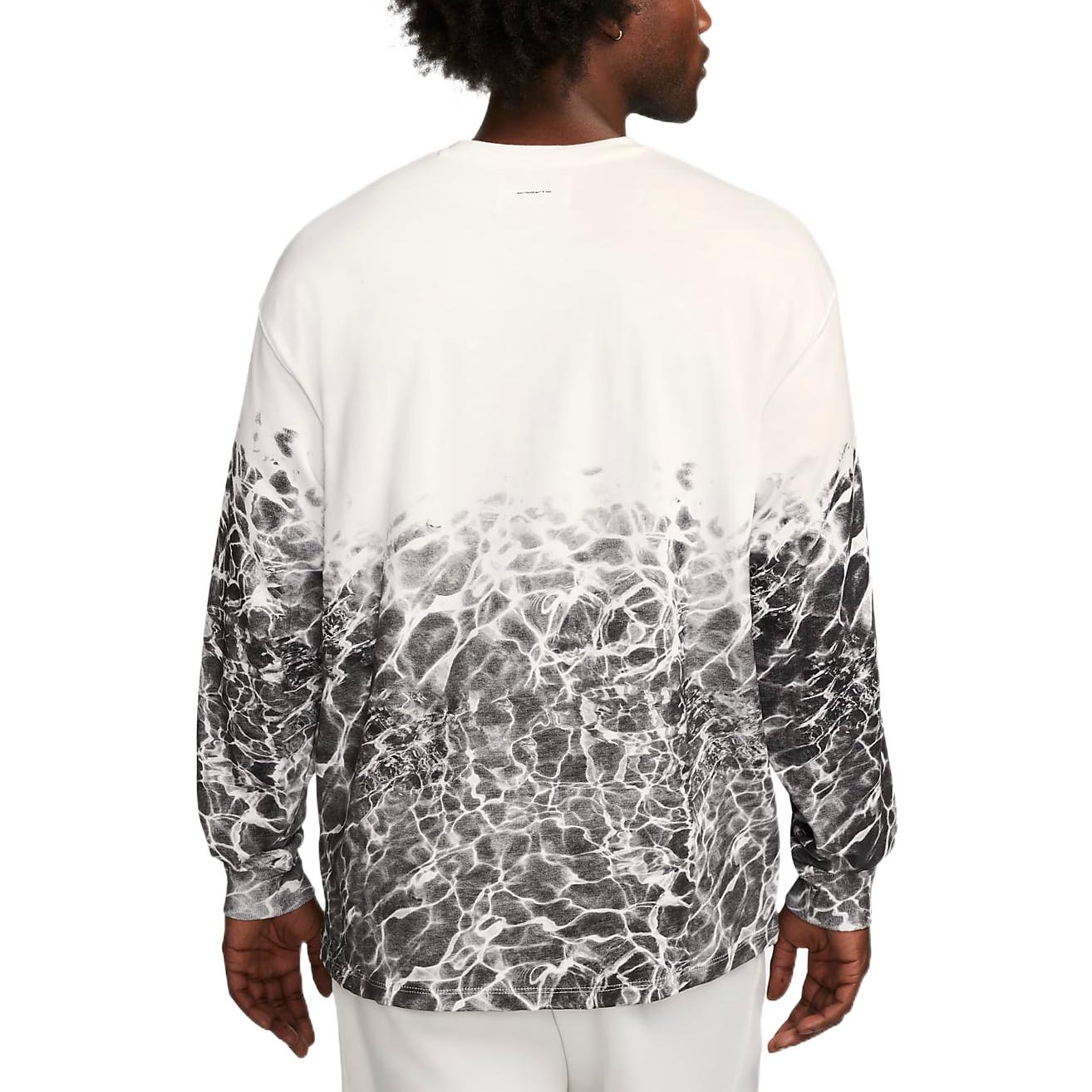 Nike NRG Kukini Long Sleeves T-Shirt Asia Sizing 'White Black' FB3031-100