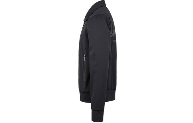 Burberry Printing Sports Jacket Coat Male Black 80099801