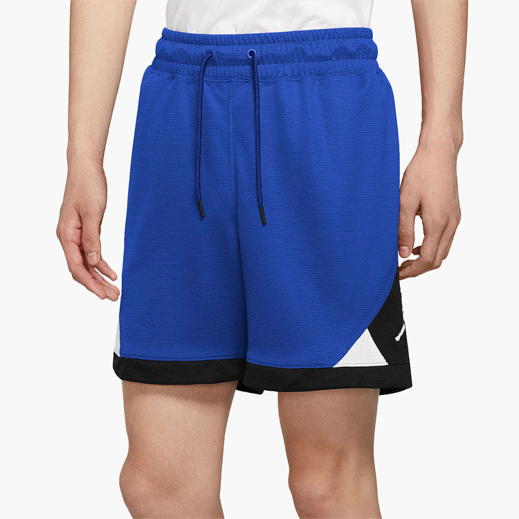 Men's Jordan Dri-FIT Sports Training Splicing Colorblock Shorts Blue CV3087-405