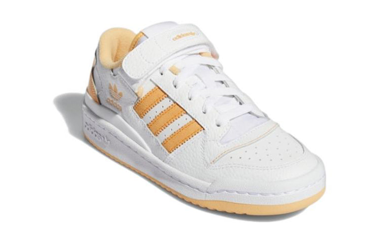 (GS) adidas originals Forum Low 'White Yellow' GY8368