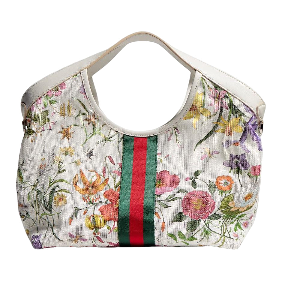(WMNS) Gucci Giglio Small Tote Bag 'White Multicolor' 860845-FAGDB-9564