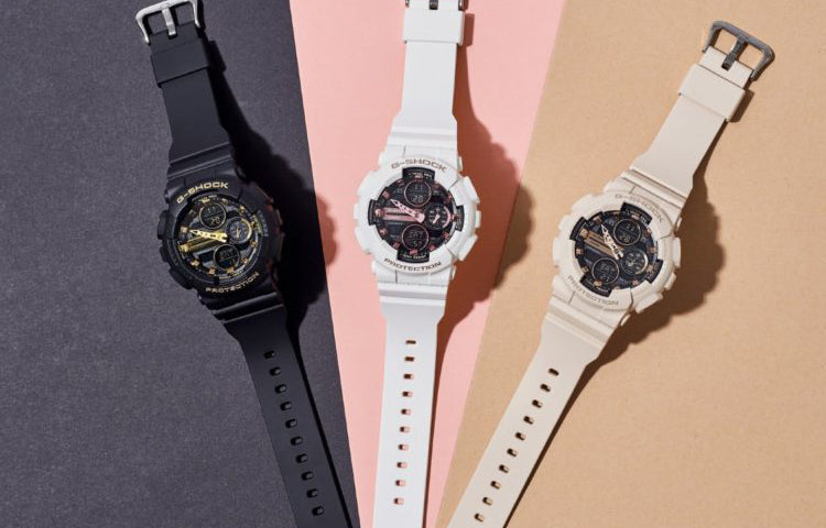 CASIO G-Shock Analog-Digital 'White' GMA-S140M-7APRD