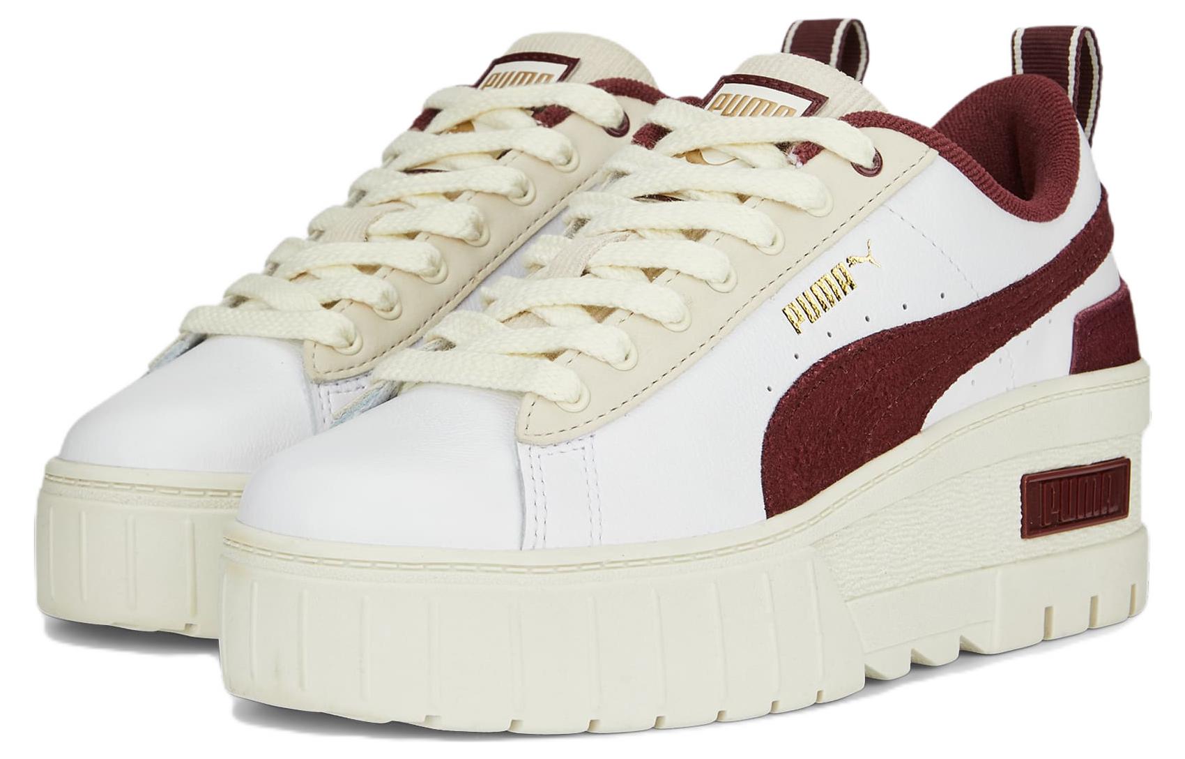 (WMNS) PUMA Cali Dream Ivy League 'White Brown' 388567-02