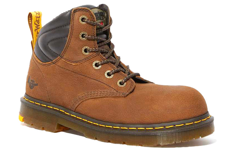 Dr.Martens Hynine Safety Toe Work Boots 'Brown' 21725203