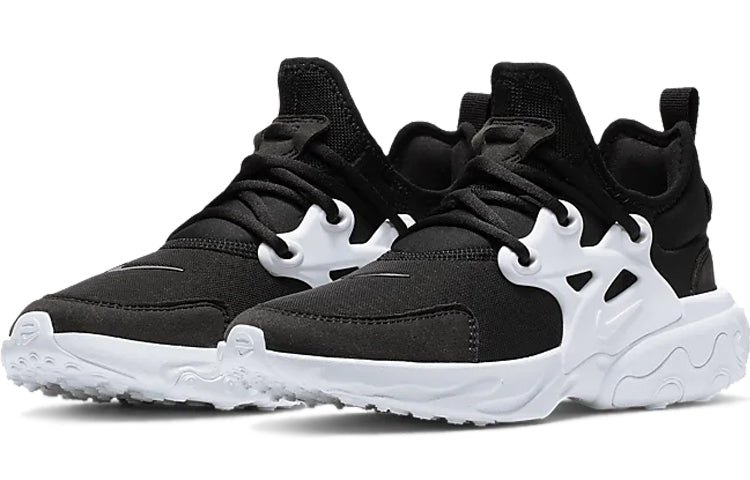 (GS) Nike React Presto 'Black White' BQ4002-001
