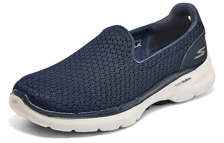(WMNS) Skechers Go Walk 6 'Navy' 124523-NVY