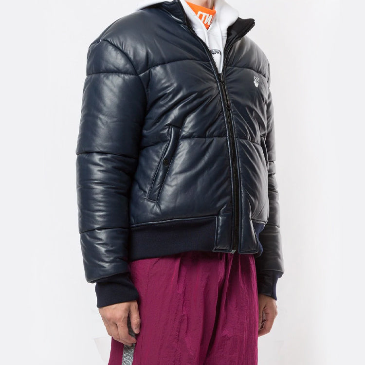Off-White Arrows Print Reversible Puffer Jacket OMJA044E20LEA0011001