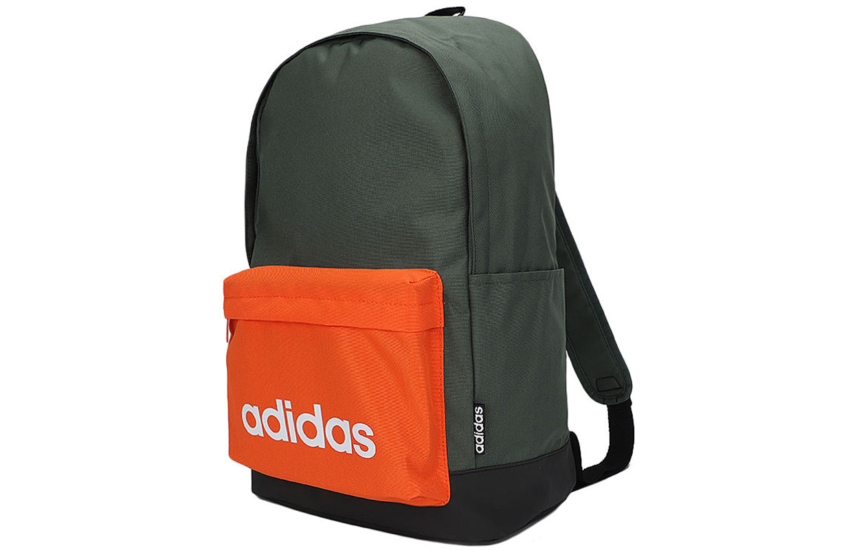 adidas Extra Large Classic Backpack 'Green Orange' H35717