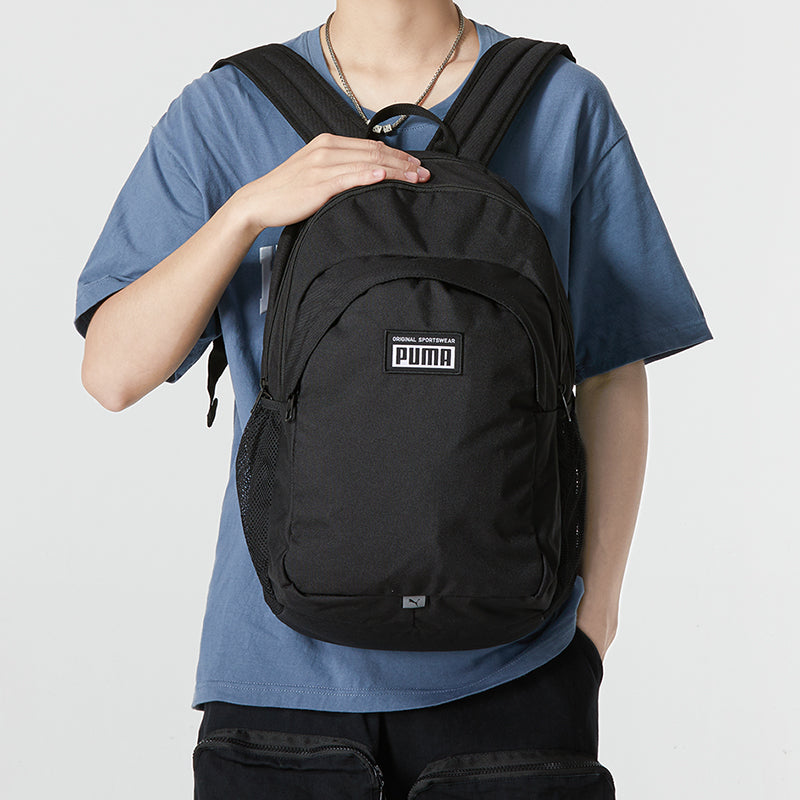 PUMA Academy Backpack 'Black White' 079133-01