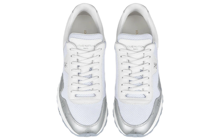 LOUIS VUITTON Run Away Sneakers 'White Silver' 1A9FF0
