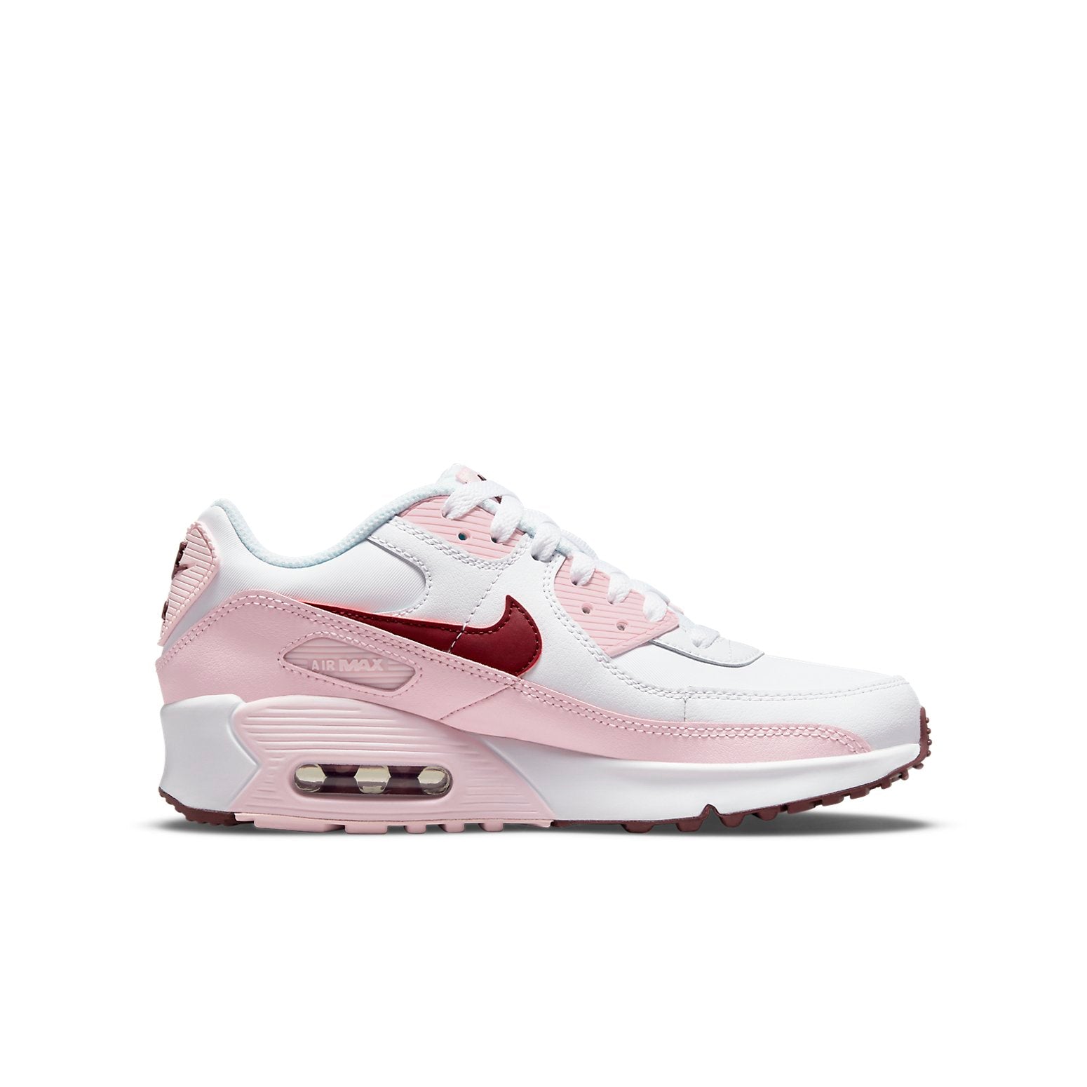 (GS) Nike Air Max 90 Leather 'Pink Foam' CD6864-114
