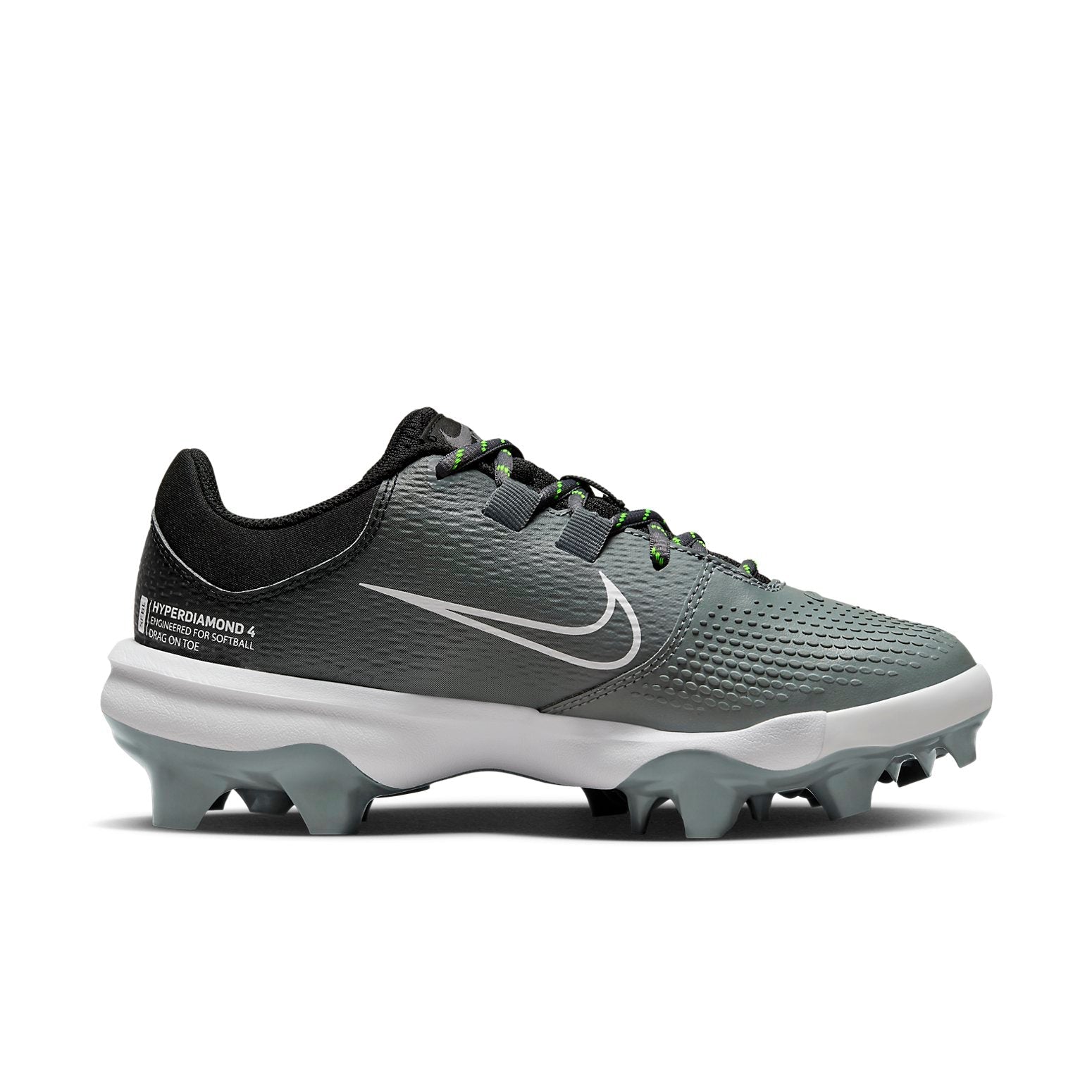 (WMNS) Nike Hyperdiamond 4 Pro MCS 'Black Cool Grey' DC8990-001