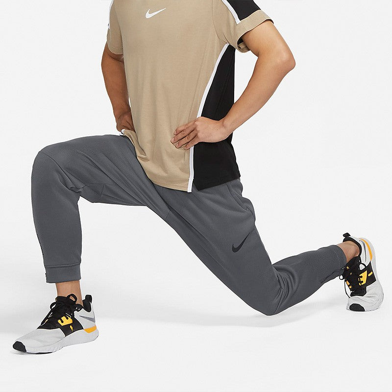 Men's Nike Np TF Turf Thrma Sphr Fleece Lined Stay Warm Sports Knit Bundle Feet Long Pants/Trousers Dark Grey DD2123-068
